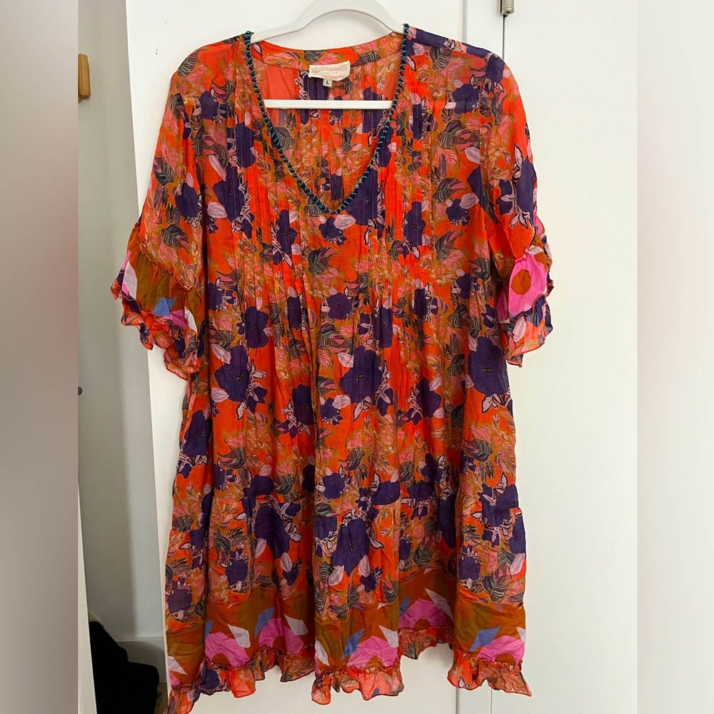 Beautiful light and airy beach coverup